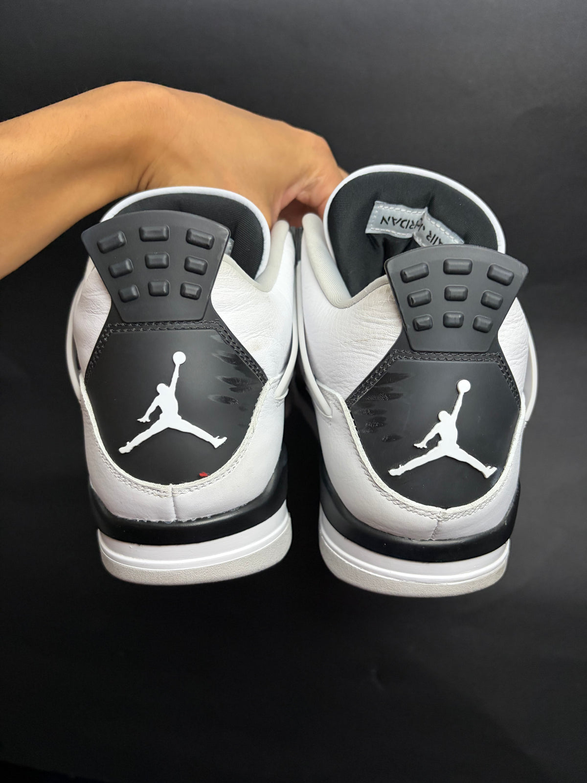Jordan 4 Retro Military Black (US 11) - USED