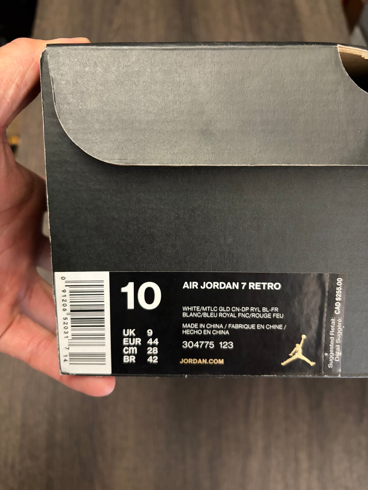 Jordan 7 Retro Tinker Alternate (Men's) (US 10)