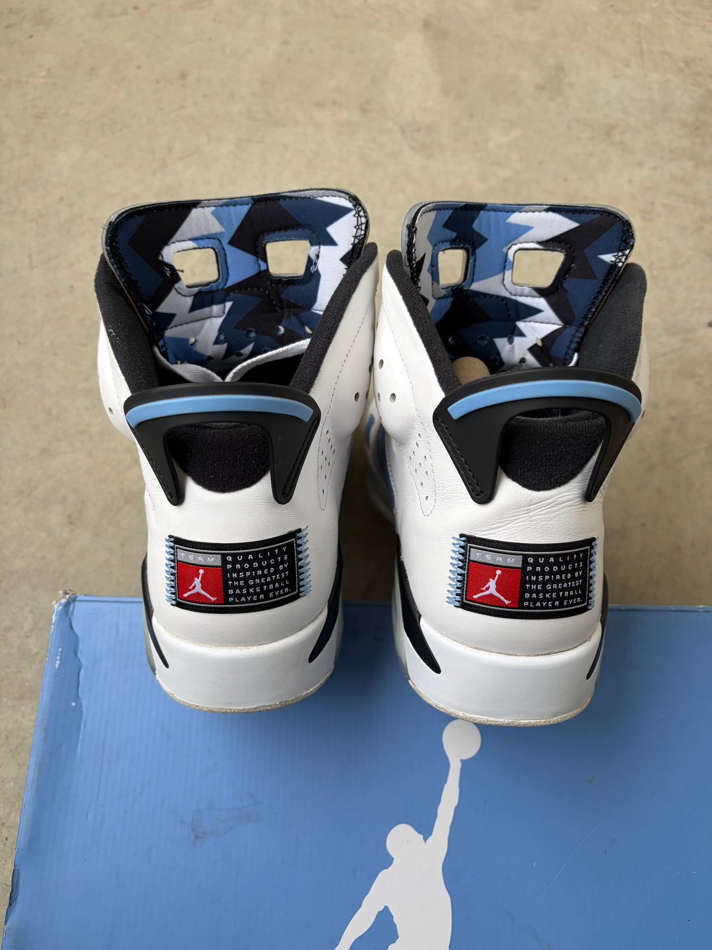 Jordan 6 Retro UNC White (Men's) (US 11)