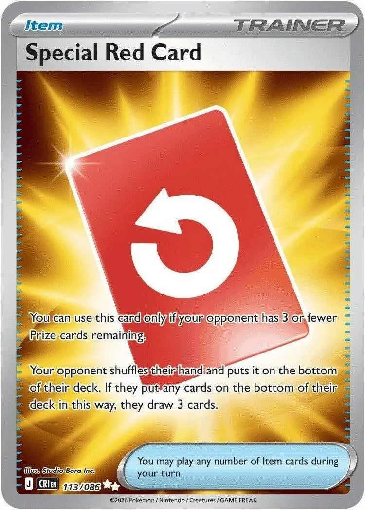 Special Red Card - (me04#113)