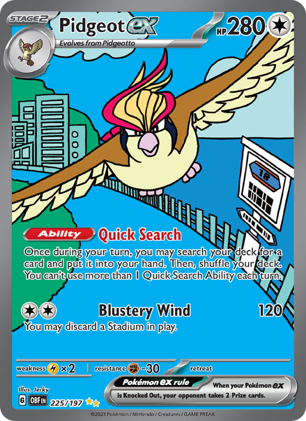 Image for card Pidgeot ex