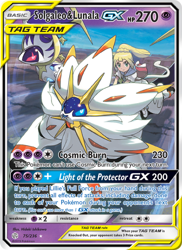 Image for card Solgaleo & Lunala GX