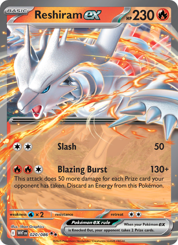 Image for card Reshiram ex