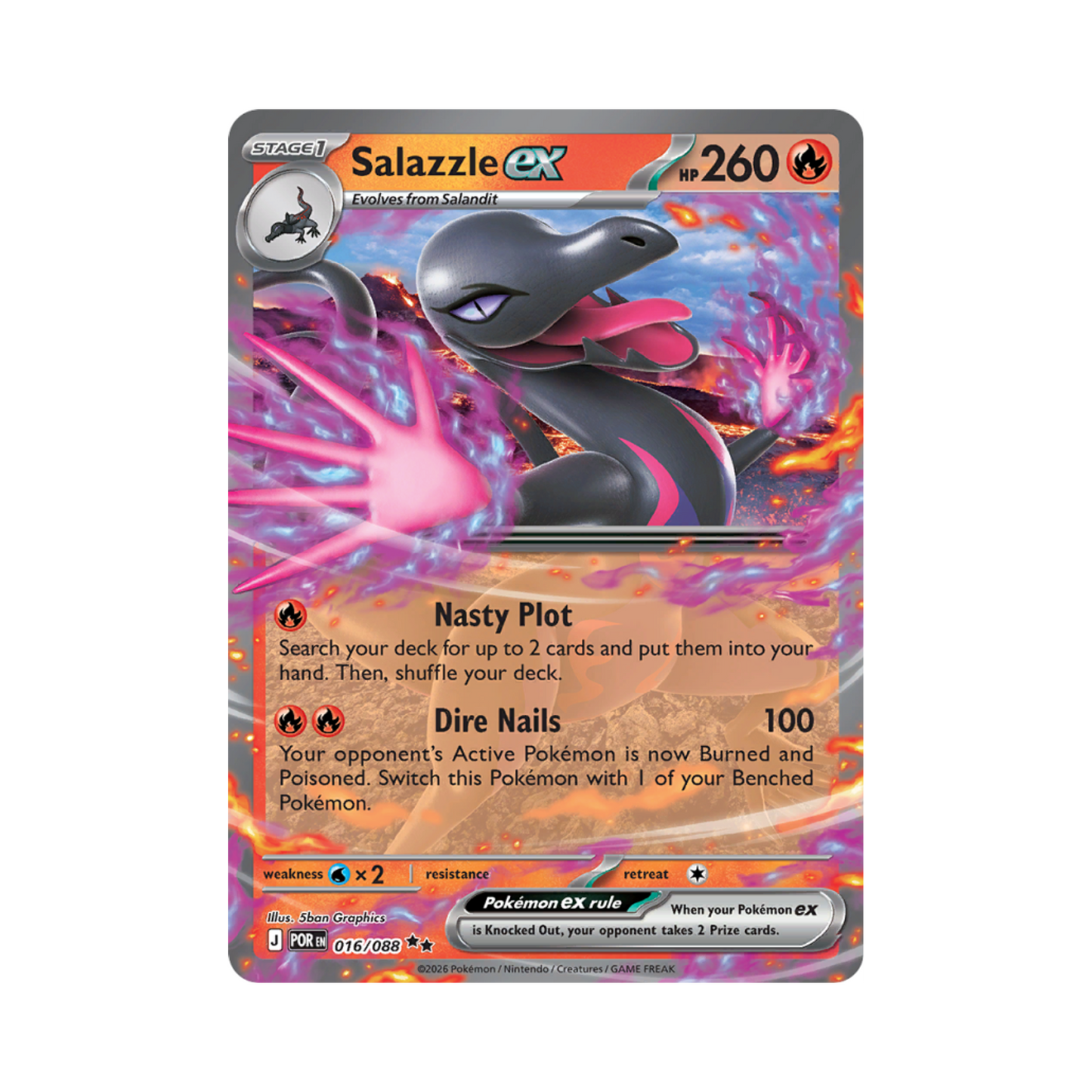 Image for card Salazzle ex