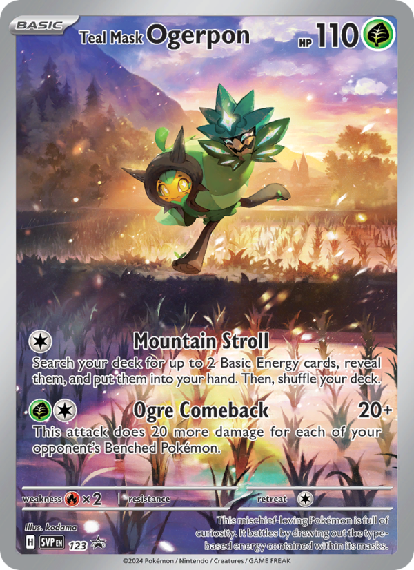 Image for card Teal Mask Ogerpon
