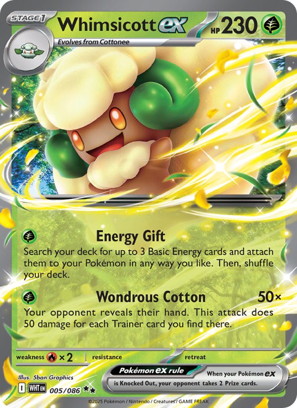 Image for card Whimsicott ex