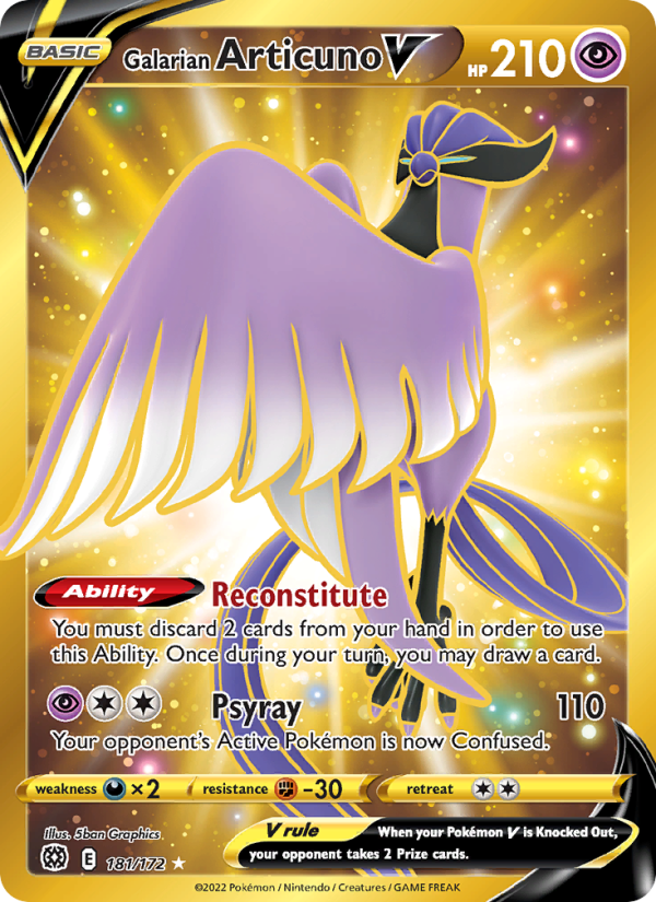 Image for card Galarian Articuno V