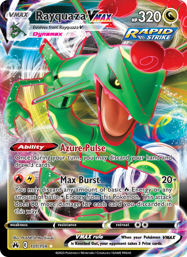 Image for card Rayquaza VMAX