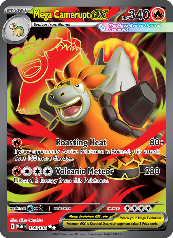 Image for card Mega Camerupt ex