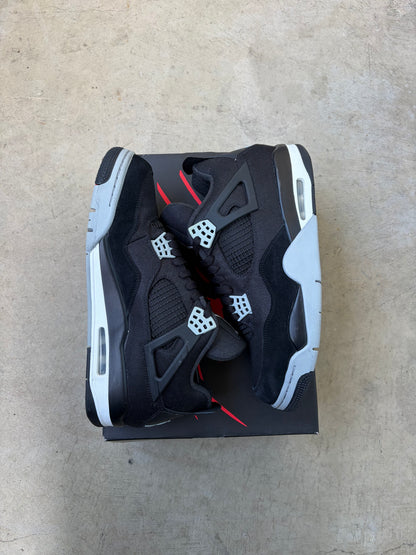 Jordan 4 Retro SE Black Canvas (Men's) (US 10.5)