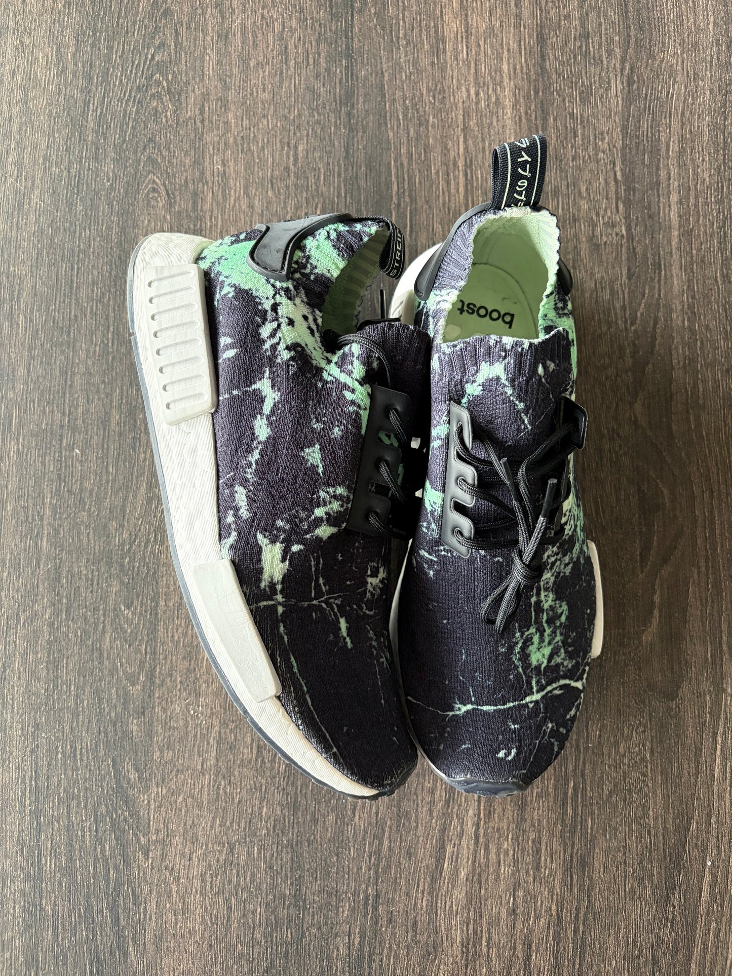 Adidas NMD R1 Marble Aero Green (US 9.5)