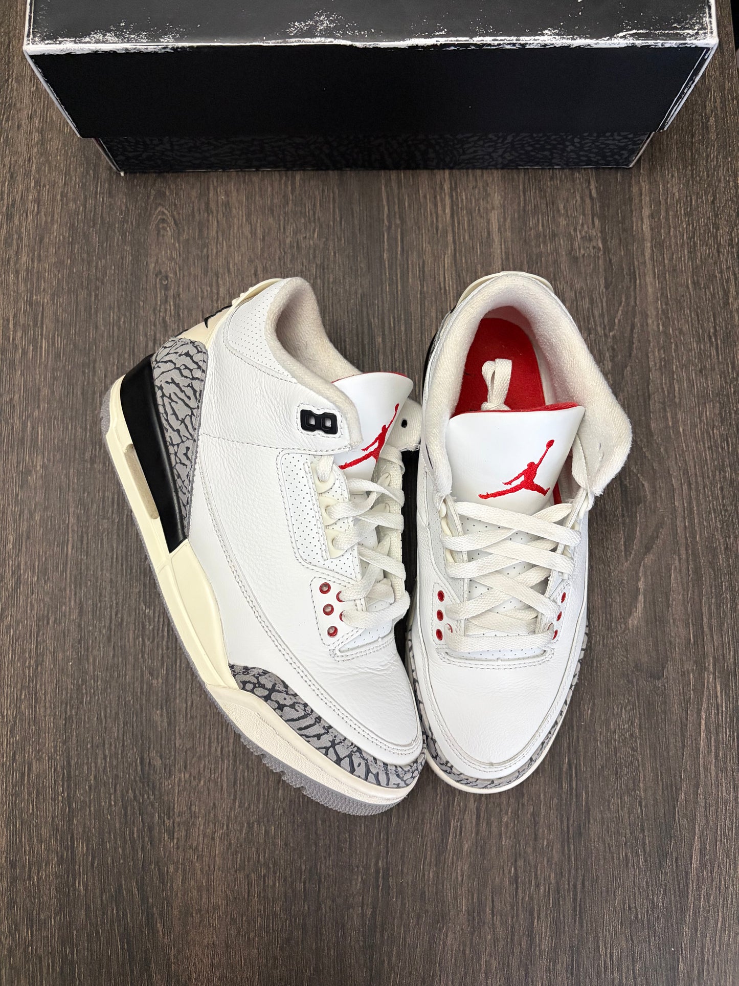 Jordan 3 Retro White Cement Reimagined (Men's) (US 7)