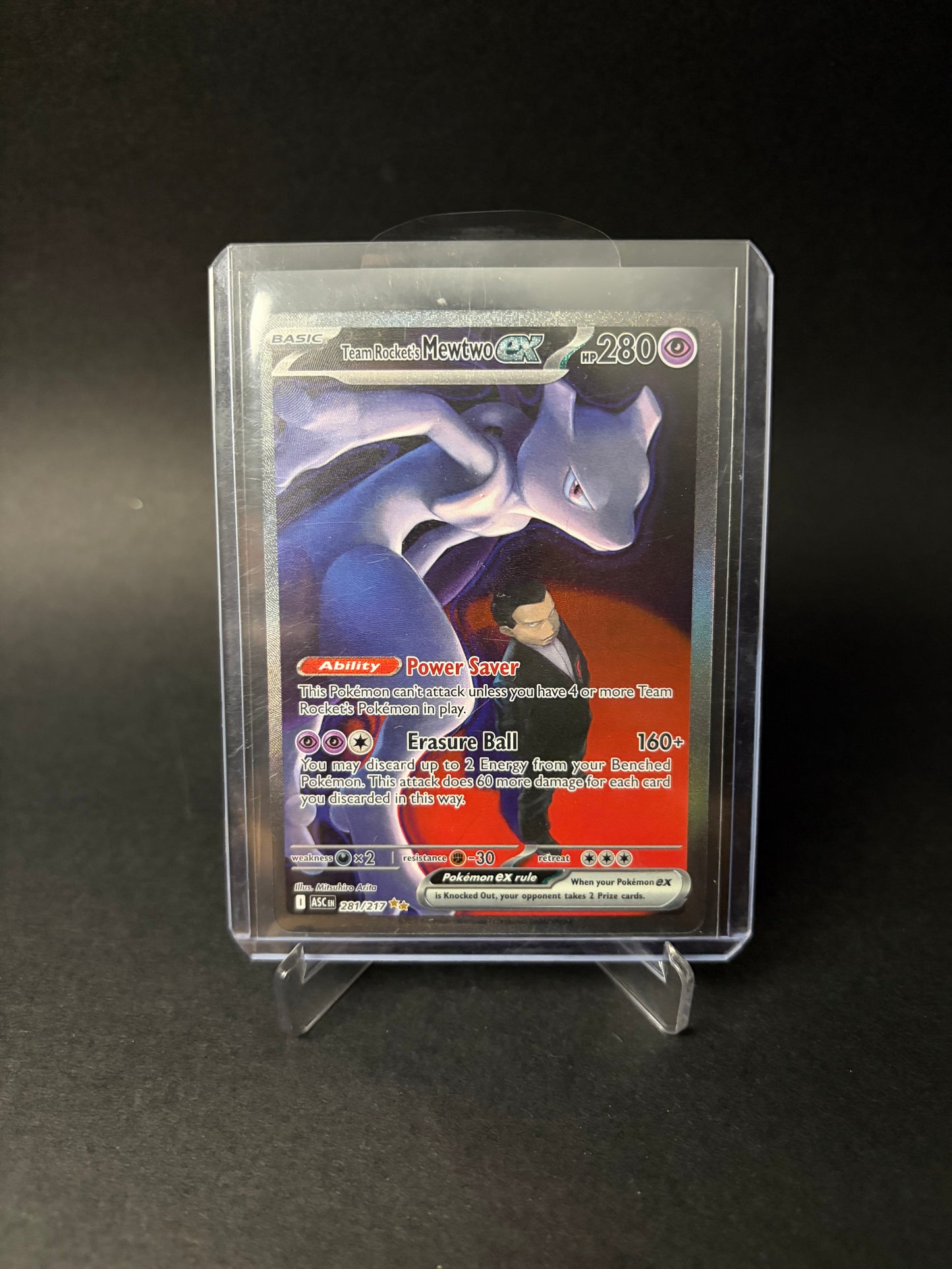 Team Rocket's Mewtwo ex (me02.5#281)
