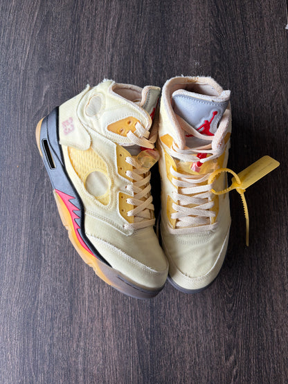 Jordan 5 Retro Off-White Sail (US 9.5)