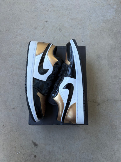 Jordan 1 Low Gold Toe (Men's) (US 10) (USED)