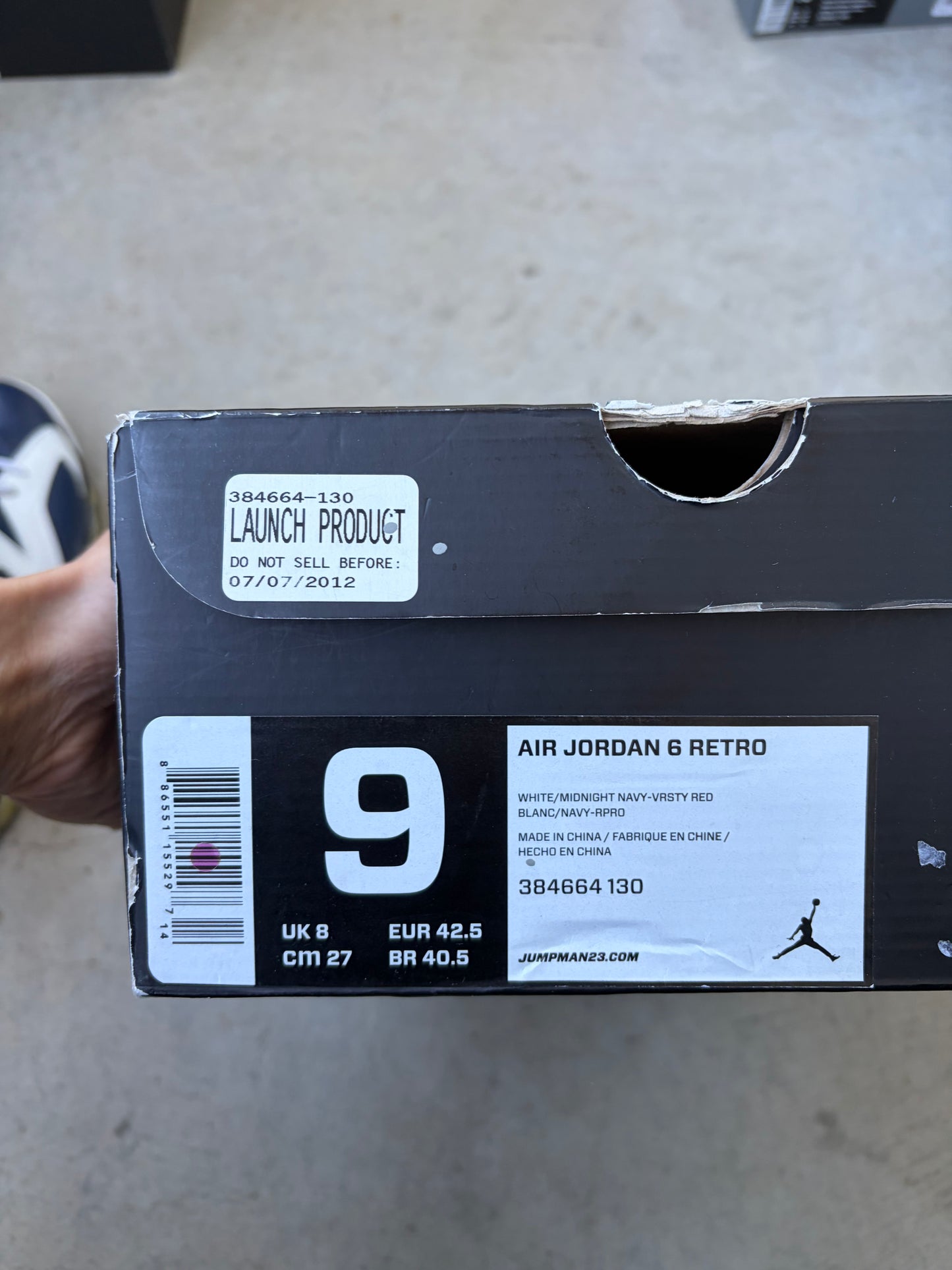 Jordan 6 Retro Olympic London (2012) (Men's) (US 9)