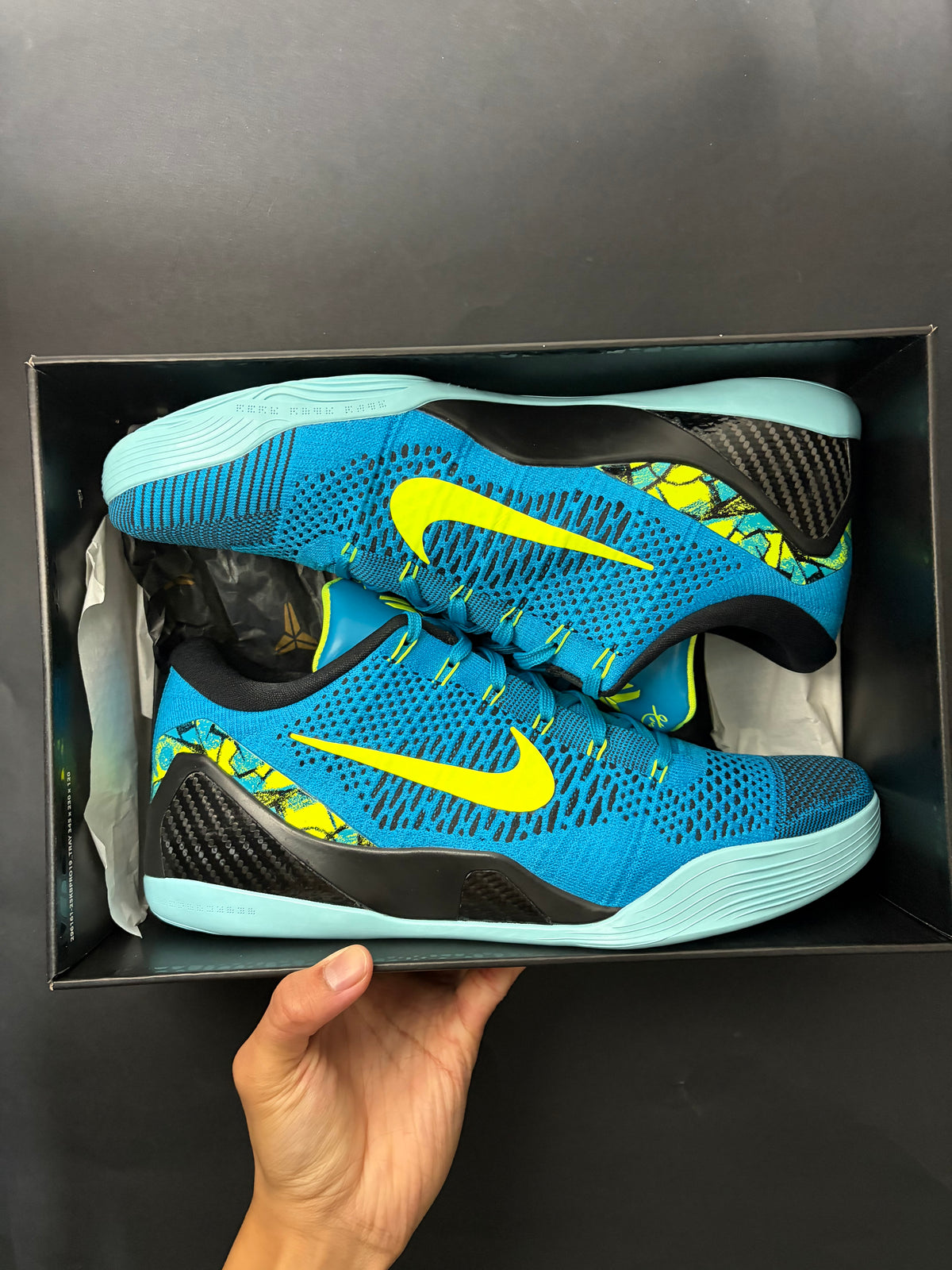 Nike Kobe 9 Elite Low Protro Perspective (US 14) - TRIED ON