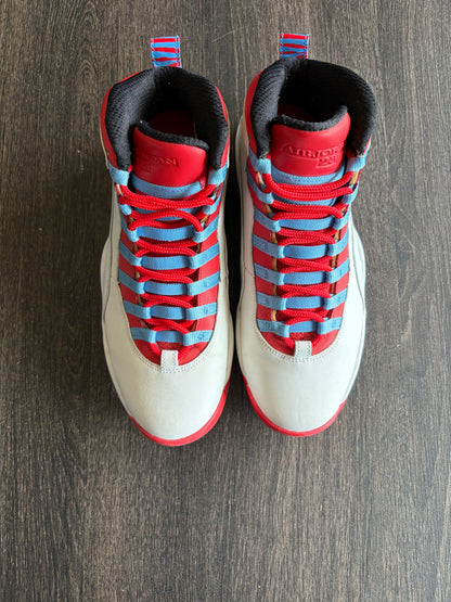 Jordan 10 Retro Chicago Flag (US 8.5)