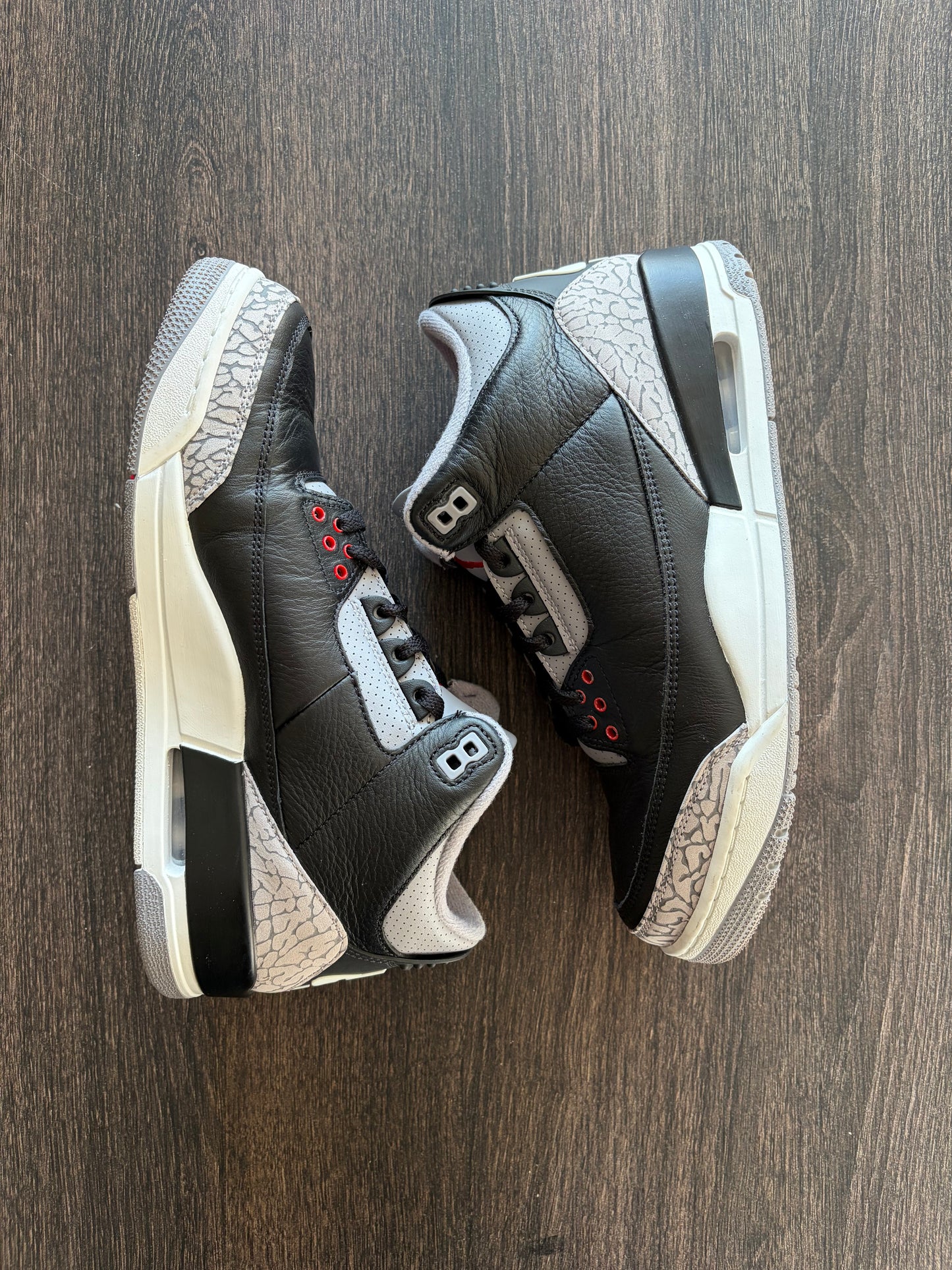 Jordan 3 Retro OG Black Cement (2024) (Men's) (US 9)