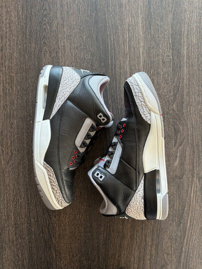 Jordan 3 Retro OG Black Cement (2024) (Men's) (US 9)