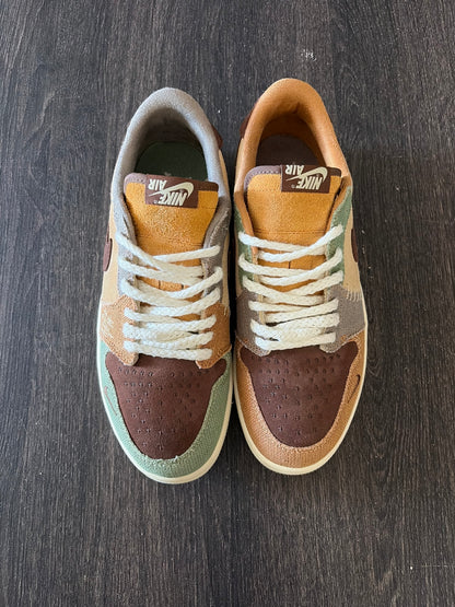 Jordan 1 Retro Low OG Zion Williamson Voodoo (US 9) - USED