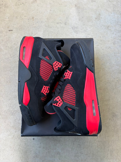 Jordan 4 Retro Red Thunder (Men's) (US 9.5)