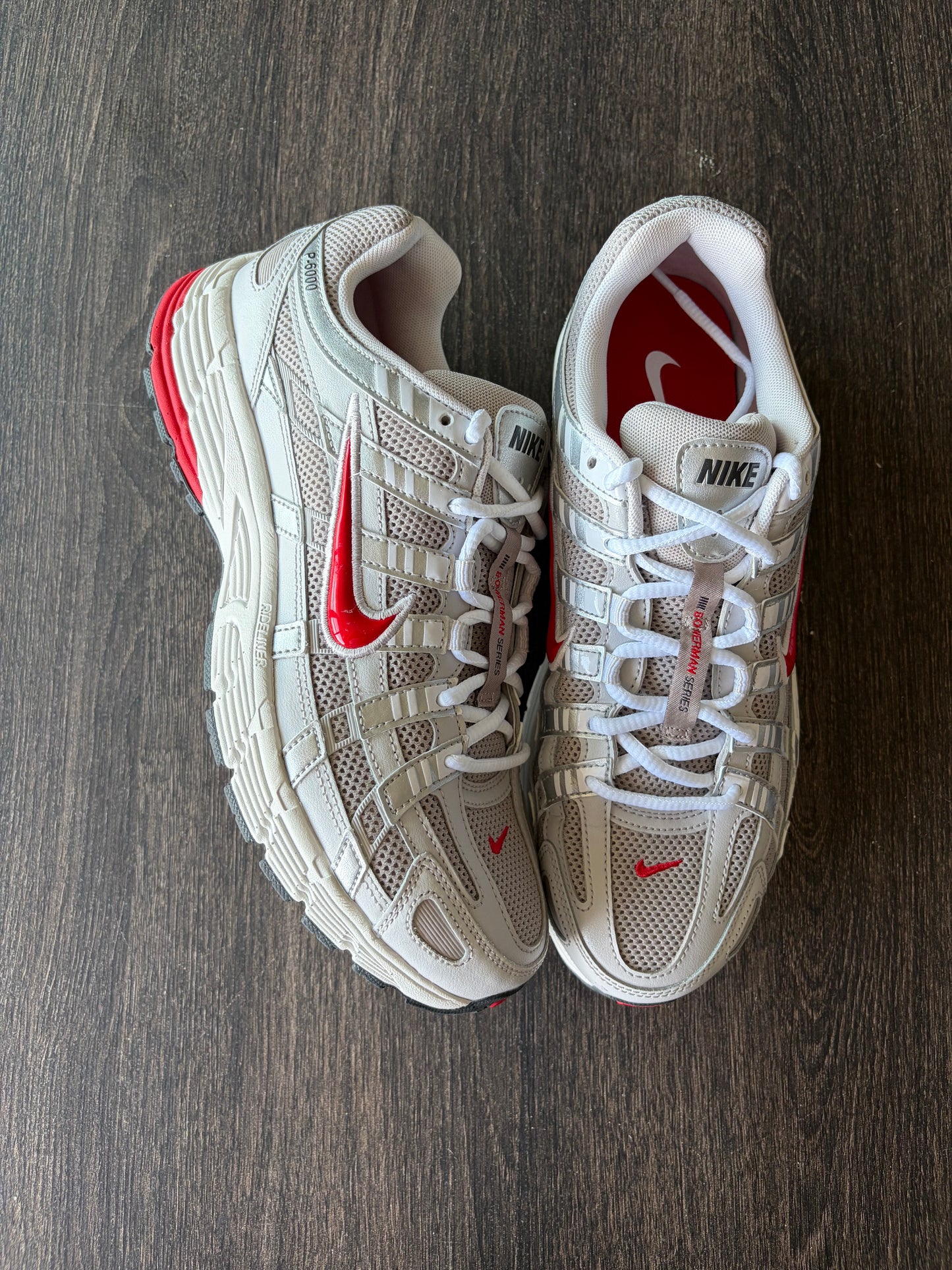 Nike P-6000 Grey Fire Red (Men’s)