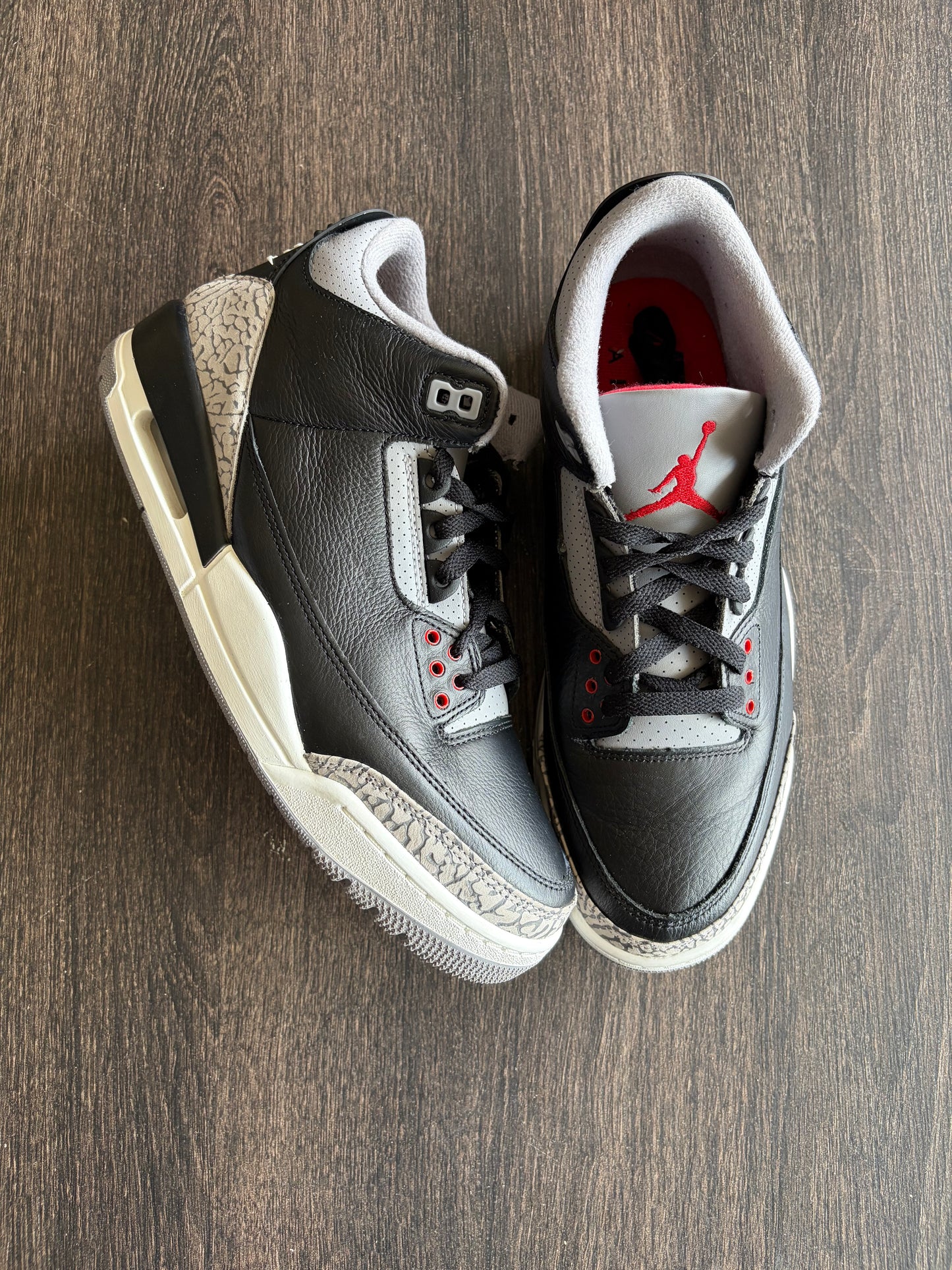 Jordan 3 Retro OG Black Cement (2024) (US 9.5) - No Box