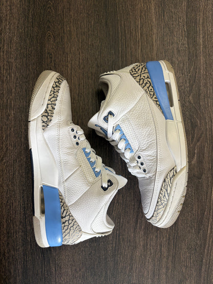 Jordan 3 Retro UNC (2020) (Men's) (US 9.5)
