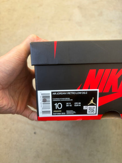 Jordan 1 Retro Low OG Zion Williamson Voodoo (Men's) (US 10)