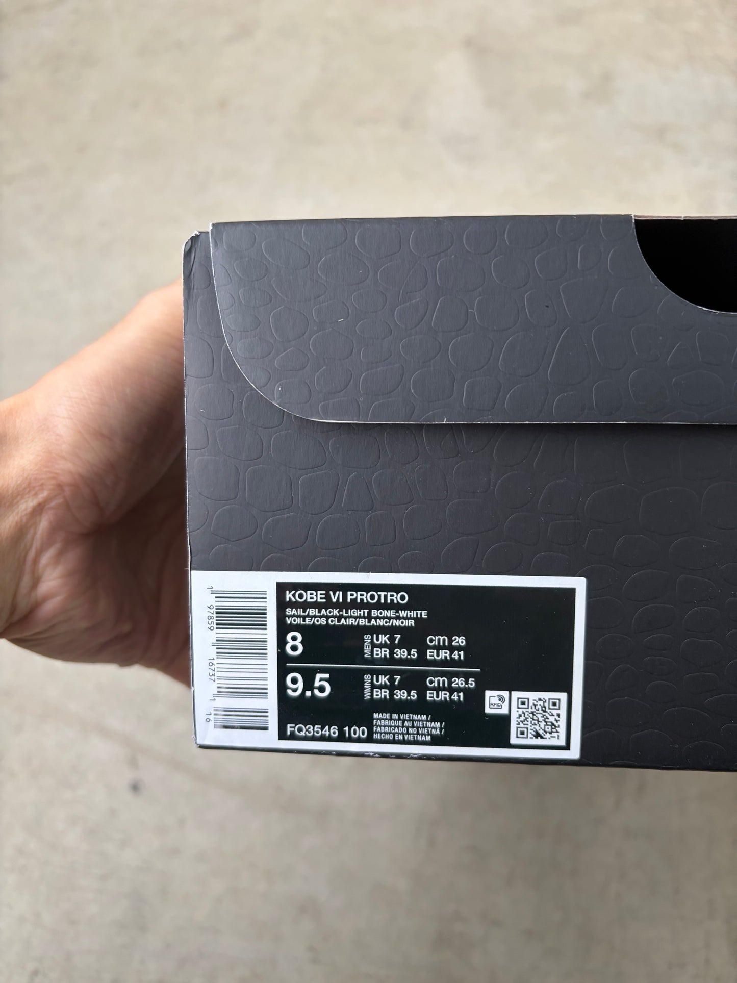Nike Kobe 6 Protro Sail All-Star (Men's) (US 8)