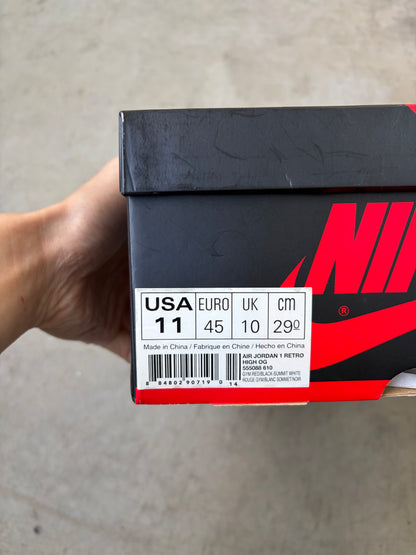 Jordan 1 Retro High Bred Toe (Men's) (US 11)