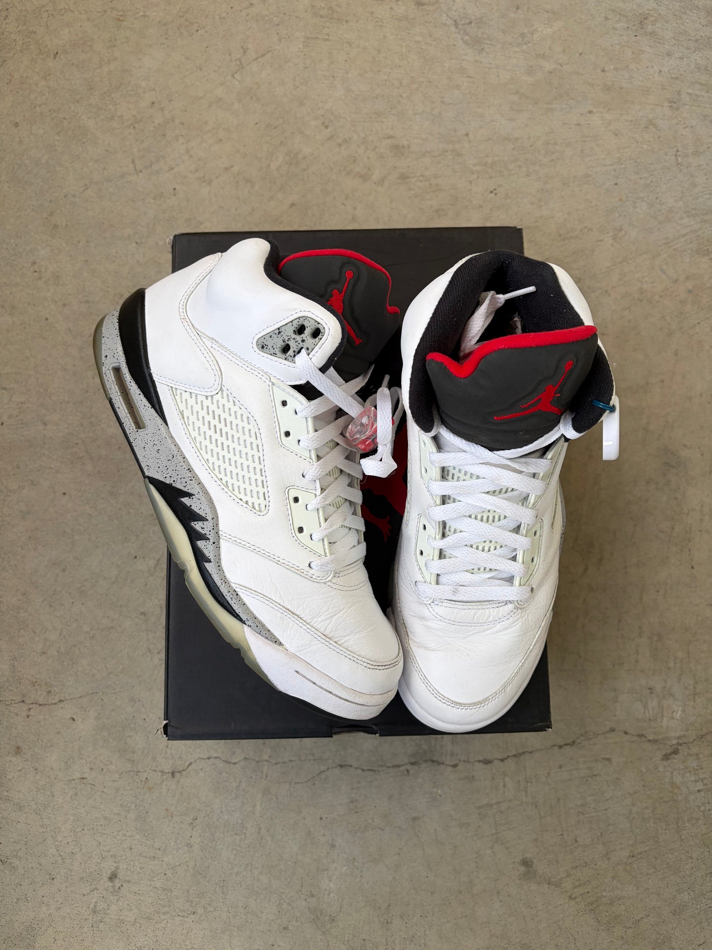 Jordan 5 Retro White Cement (Men's) (US 10)