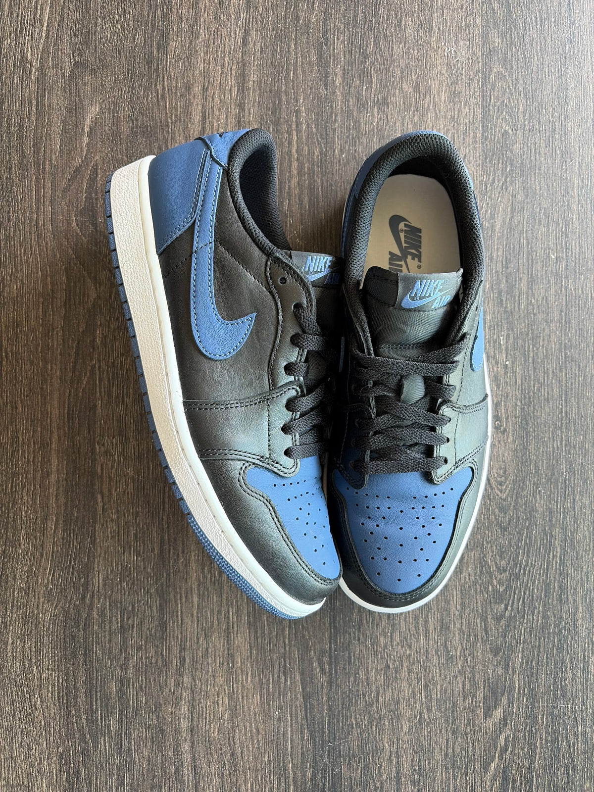 Jordan 1 Retro Low OG Mystic Navy (US 10) - USED