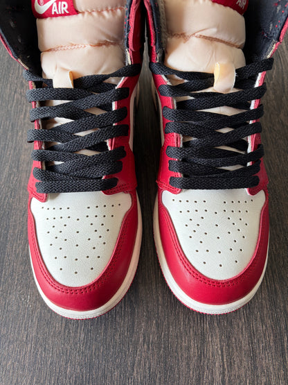 Jordan 1 Retro High OG Chicago Lost and Found (Grade school) (US 7Y) - No Box