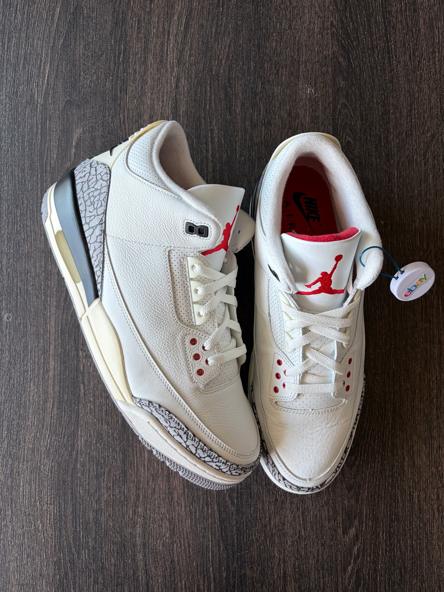 Jordan 3 Retro White Cement Reimagined (US 13)