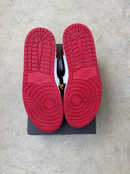 Jordan 1 Low Bred Toe 2.0 (Men's) (US 10.5)