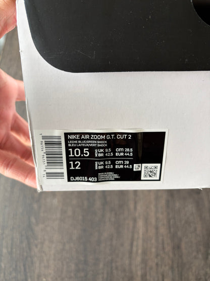 Nike Zoom GT Cut 2 Blue Green Gum (US 10.5)