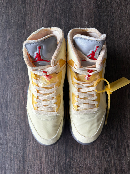 Jordan 5 Retro Off-White Sail (US 9.5)