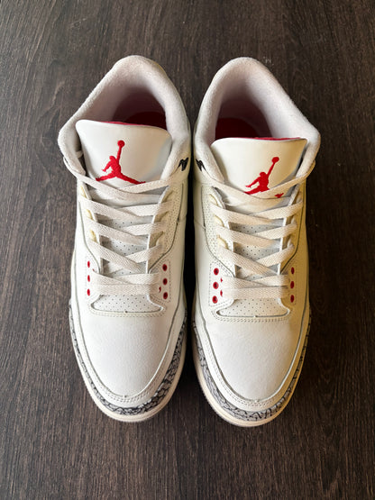 Jordan 3 Retro White Cement Reimagined (US 10.5) - USED