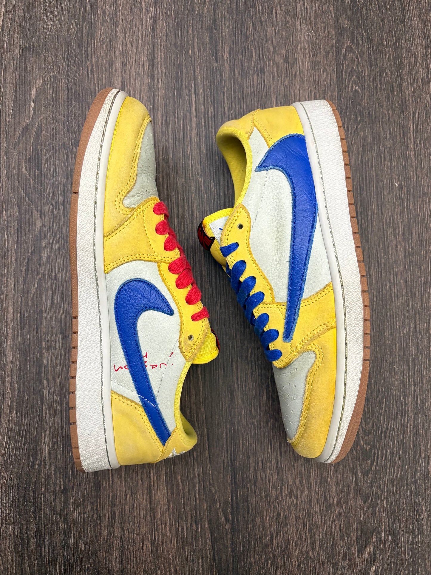 Jordan 1 Retro Low OG SP Travis Scott Canary (Women's)