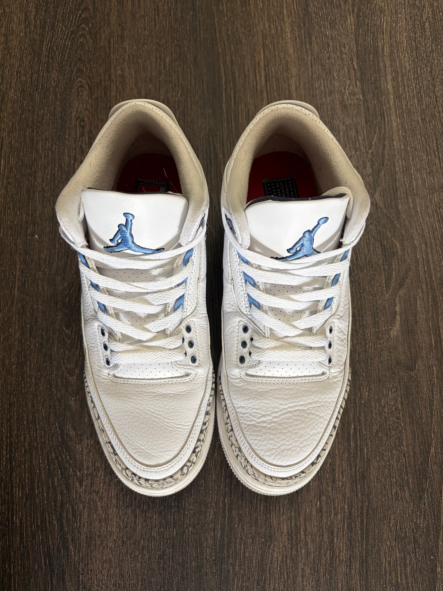 Jordan 3 Retro UNC (2020) (Men's) (US 9.5)