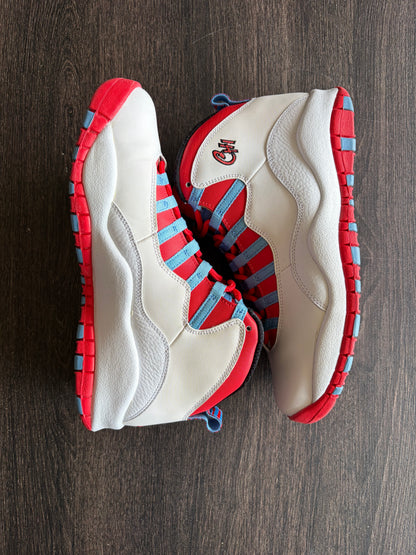 Jordan 10 Retro Chicago Flag (US 8.5)
