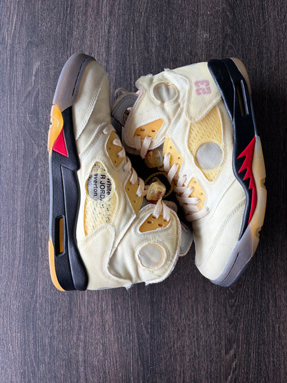 Jordan 5 Retro Off-White Sail (US 9.5)