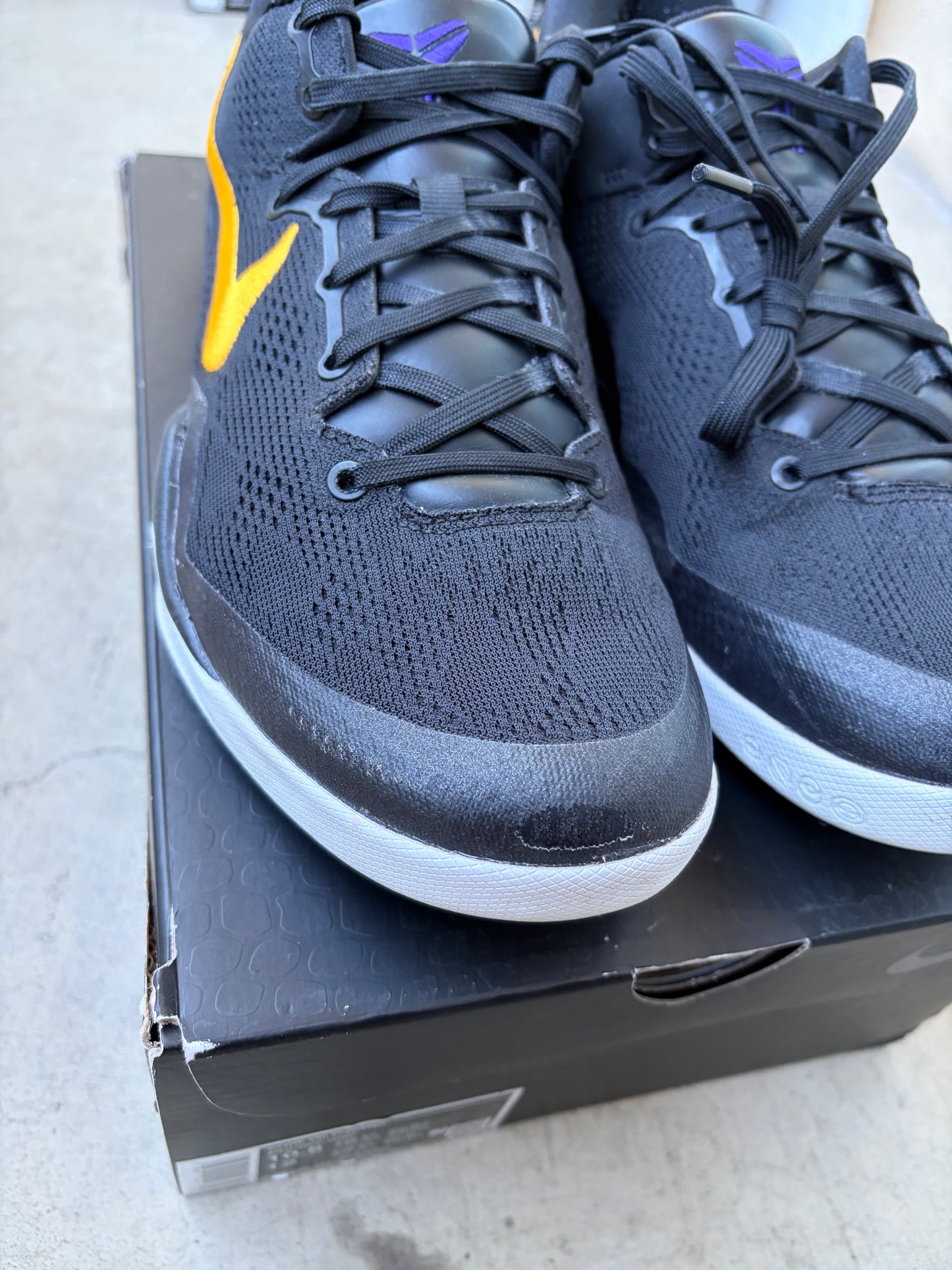 Nike Kobe 8 Protro Lakers Away (Men's) (US 10.5)