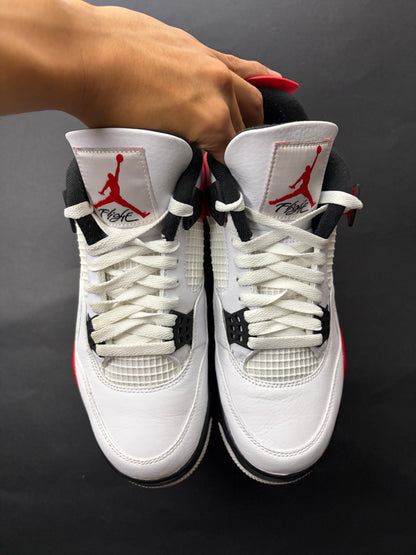 Jordan 4 Retro Red Cement (US 8.5) - USED