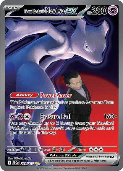 Team Rocket's Mewtwo ex (me02.5#281)
