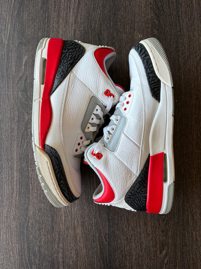 Jordan 3 Retro Fire Red (2013) (US 12)