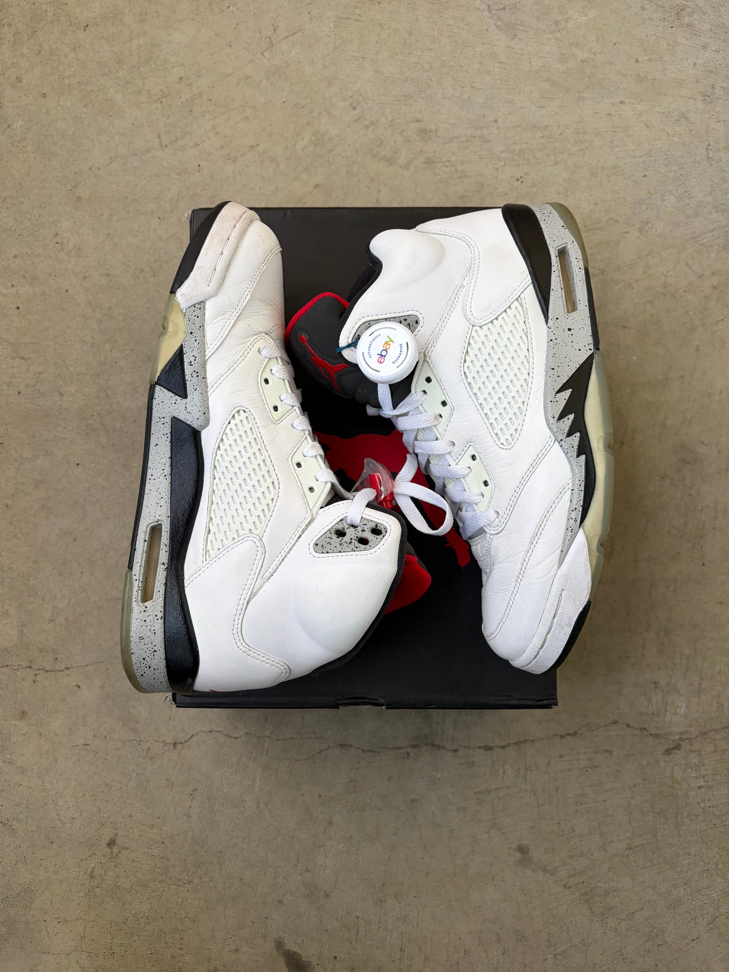Jordan 5 Retro White Cement (Men's) (US 10)