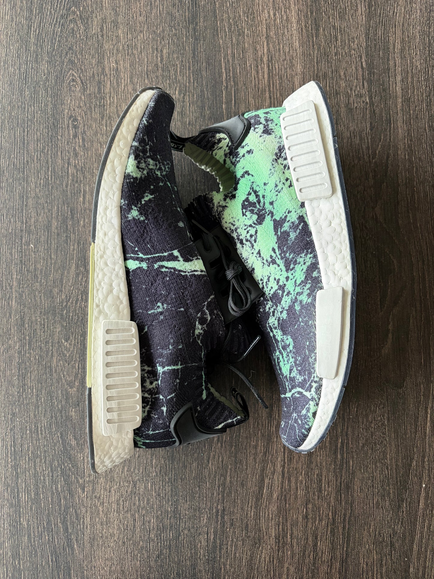 Adidas NMD R1 Marble Aero Green (US 9.5)